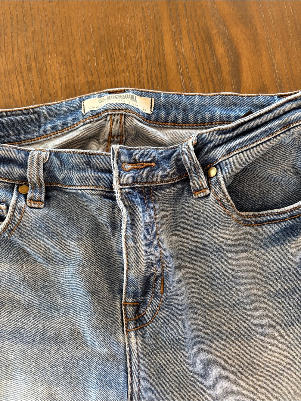 Women’s Light Blue Trouser Jeans - Picture 9 of 13